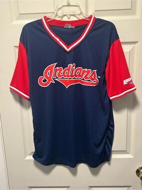 Cleveland Guardians Indians Trevor Bauer Outage Baseball MLB Jersey Size XL SGA